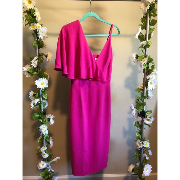 Dress the Population | NWT Asymmetrical Beth Dress - Picture 3 of 11